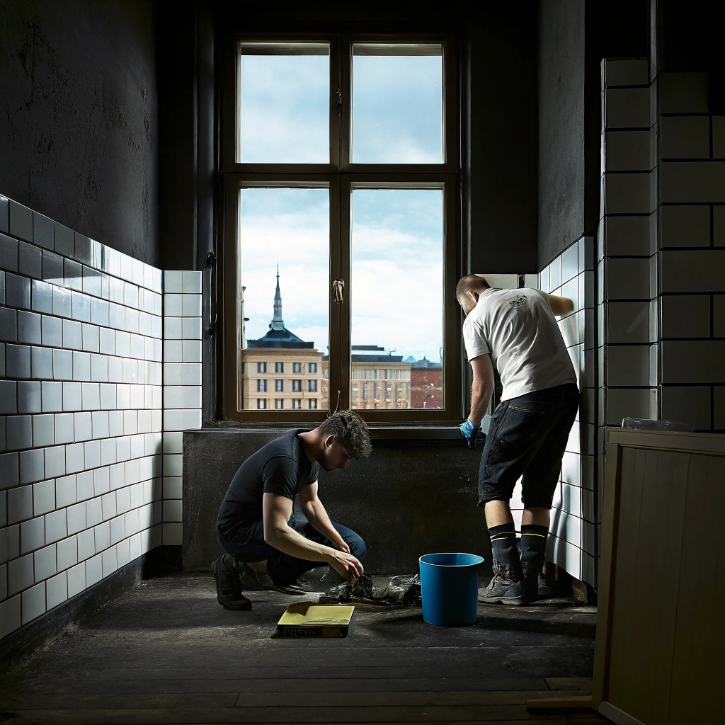Badrumrenovering i Stockholm lägenhet