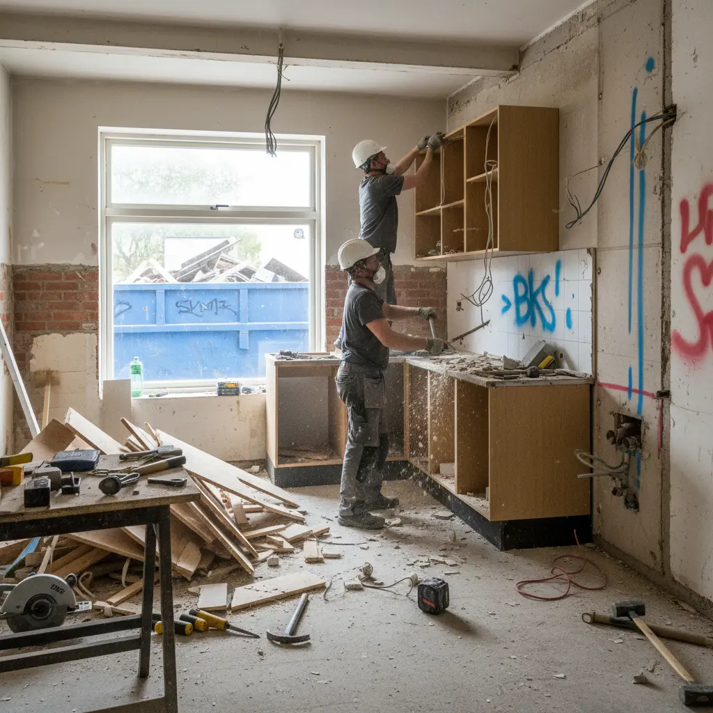 ROT-avdrag kalkylator för köksrenovering visar 50 procent rabatt på arbetskostnader 2025