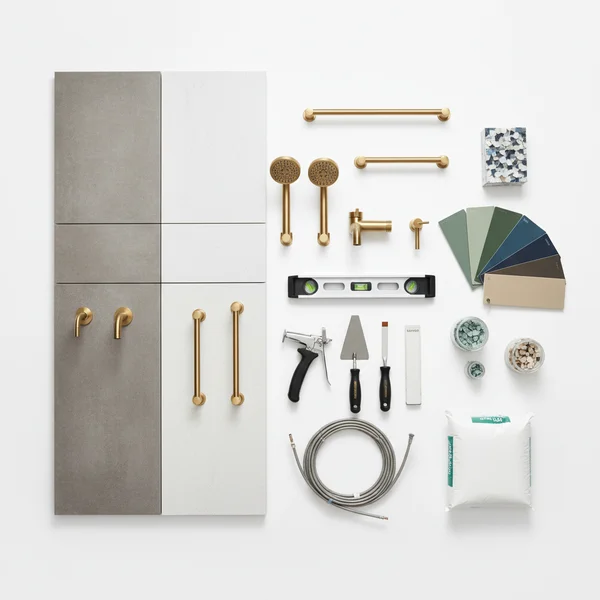 Professionell badrumsrenovering kostnadskalkyl med dokumentation, kalkylator och ROT-avdrag beräkningar i svenska kronor