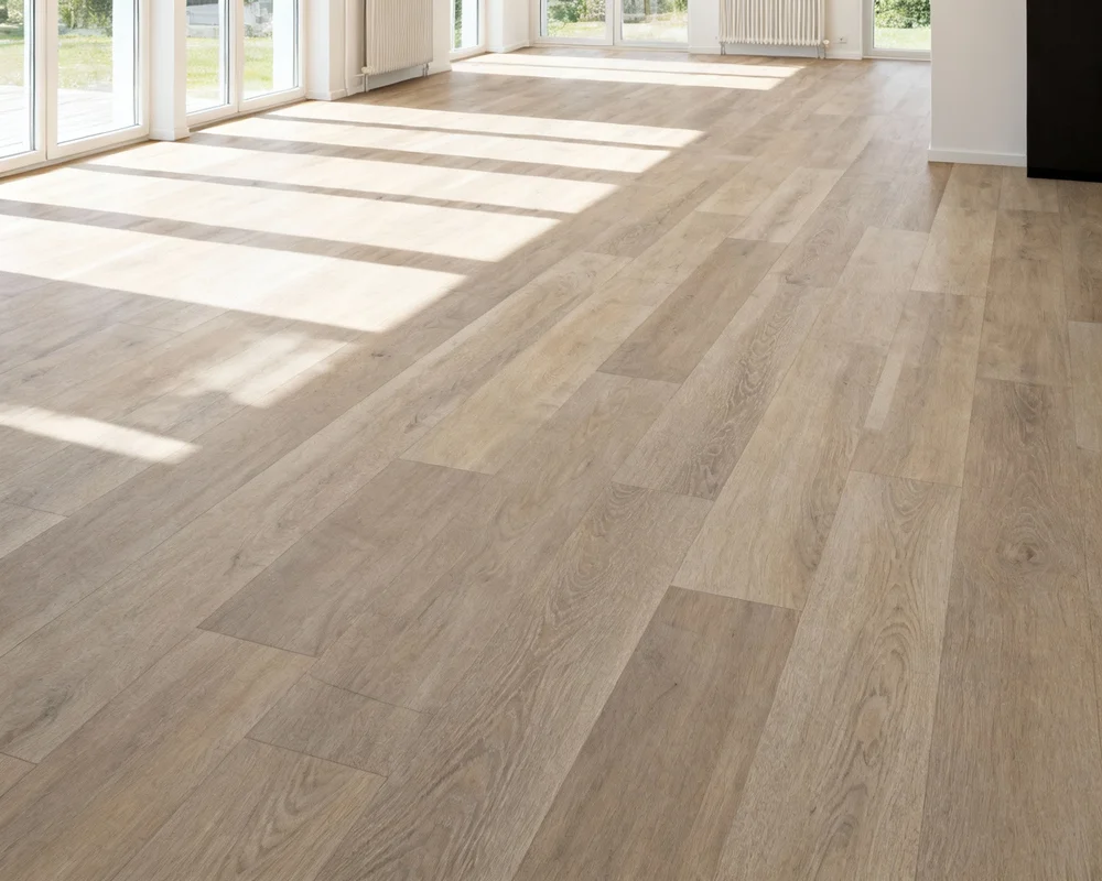 Moderna designgolv i skandinaviskt hem