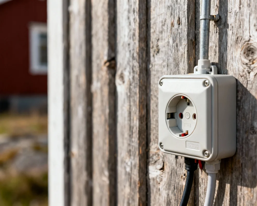 Eluttag utomhus guide