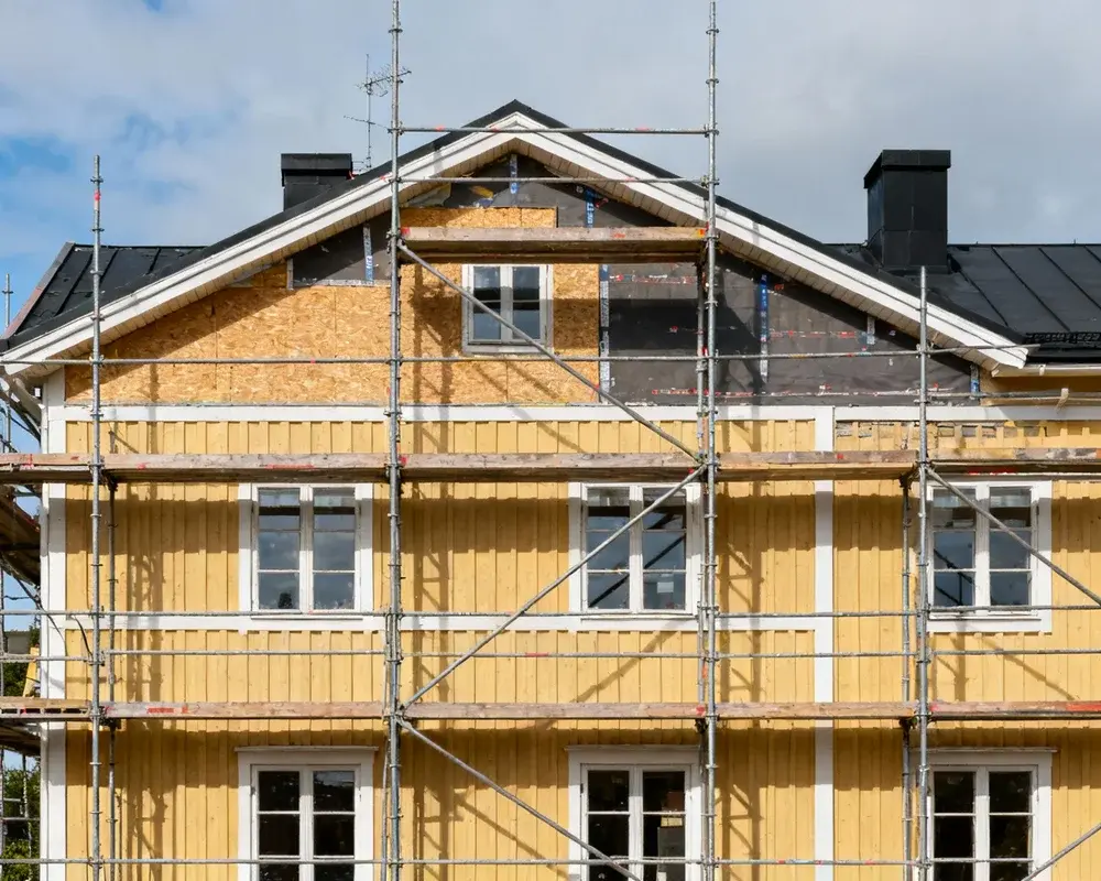 Fasadrenovering pris och kostnader