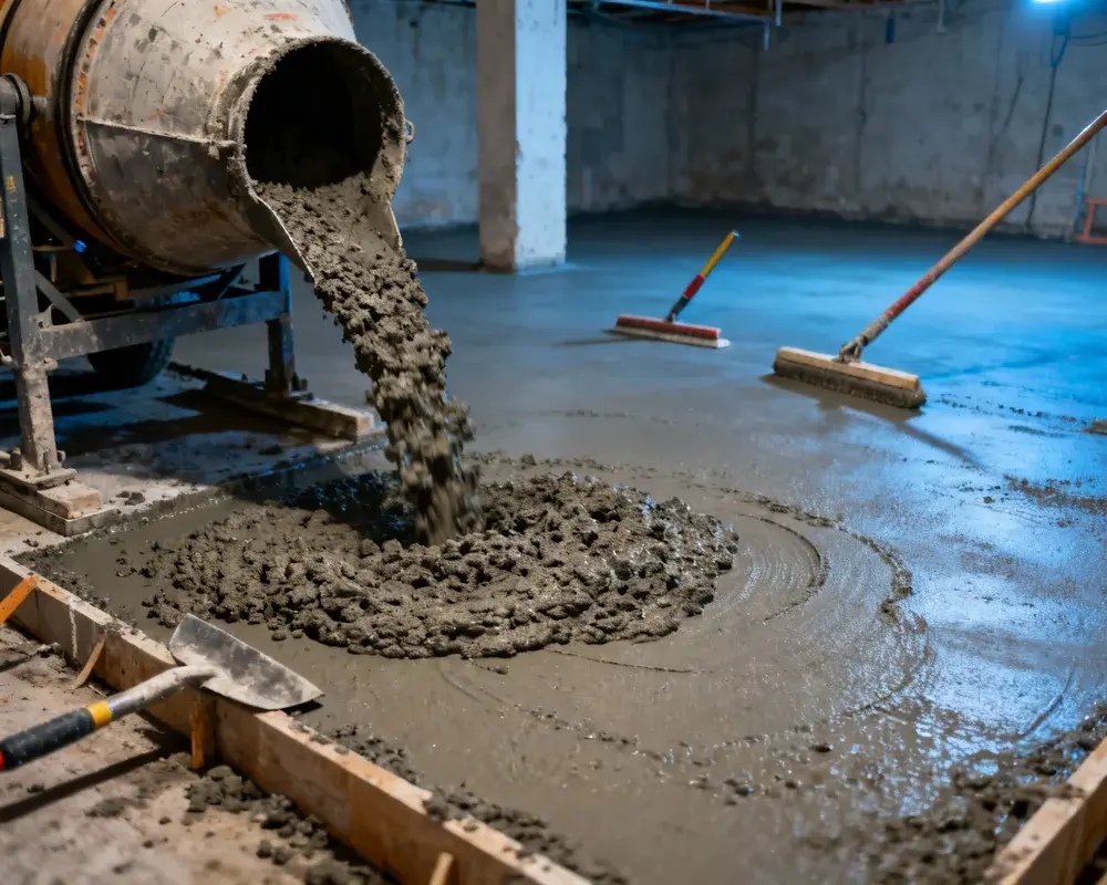 Gjuta betonggolv - professionell guide