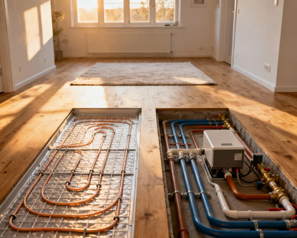 Golvvärme el eller vatten - jämförelse