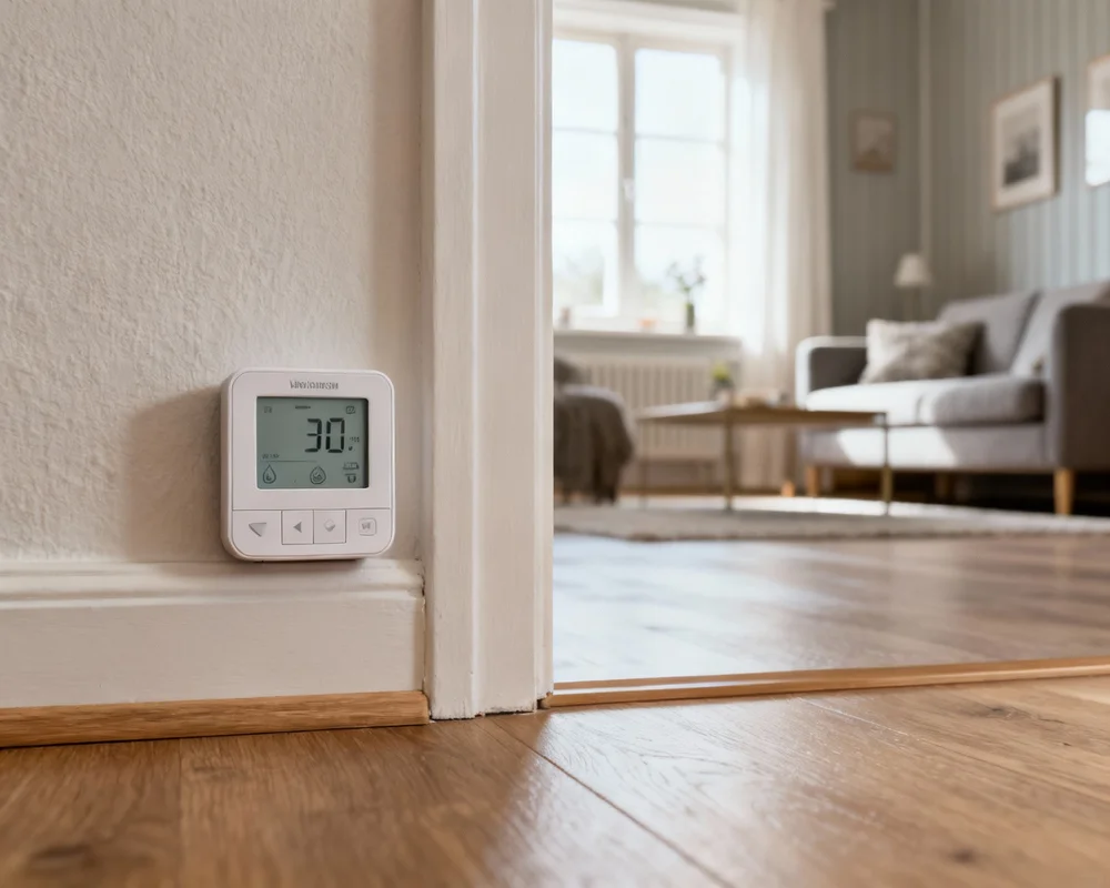 Golvvärmetermostat - smart styrning av golvvärme