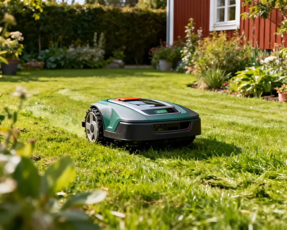 Gräsklippare robot guide