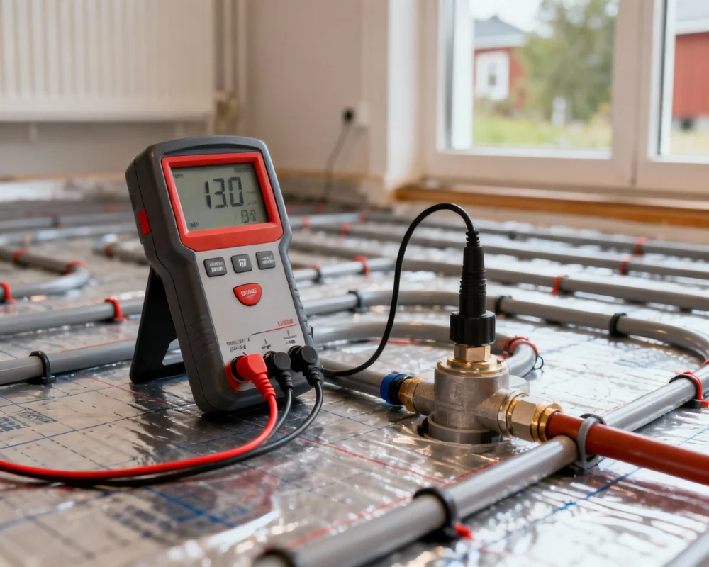 Isolationsmätare för golvvärme