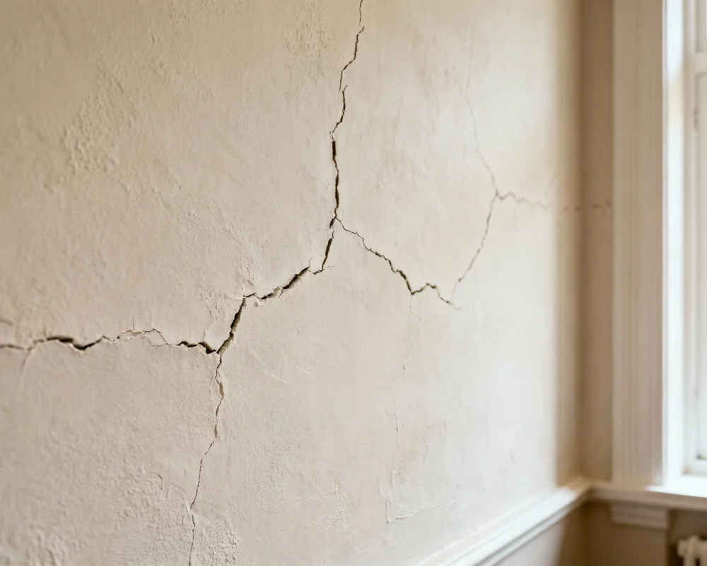 Laga spricka i vägg - reparation och metoder