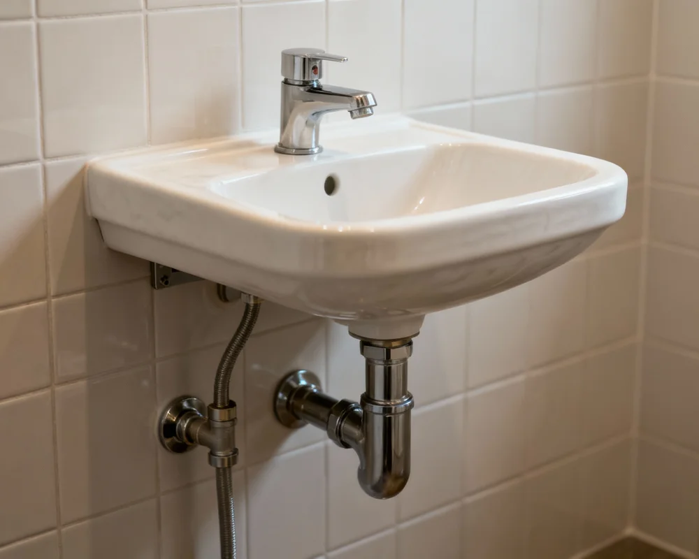 Montera handfat - installation steg för steg