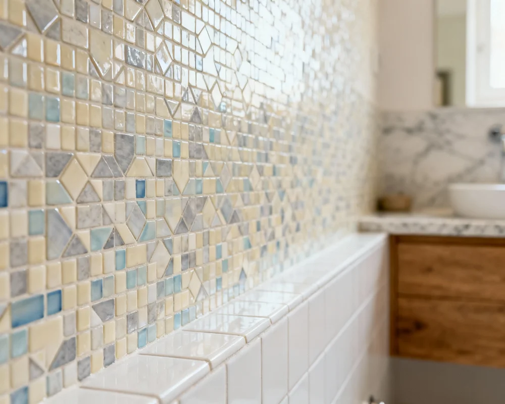 Mosaik kakel badrum inspiration