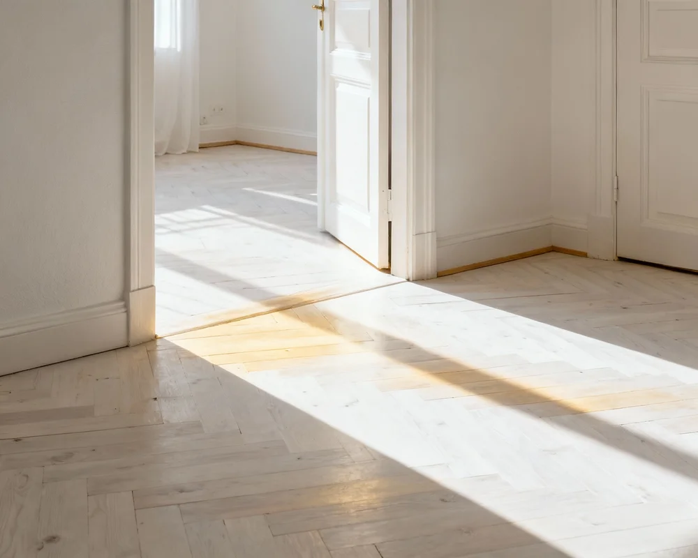 Vitmattad parkett guide