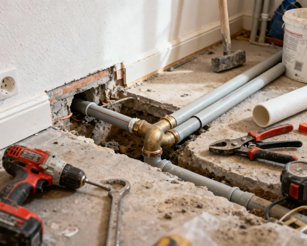 Relining av avloppsrör