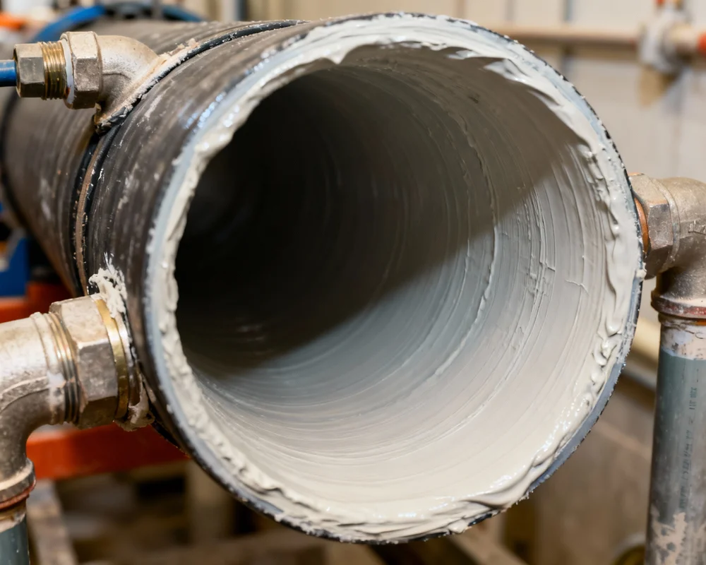 Professionell relining av avloppsrör med specialutrustning