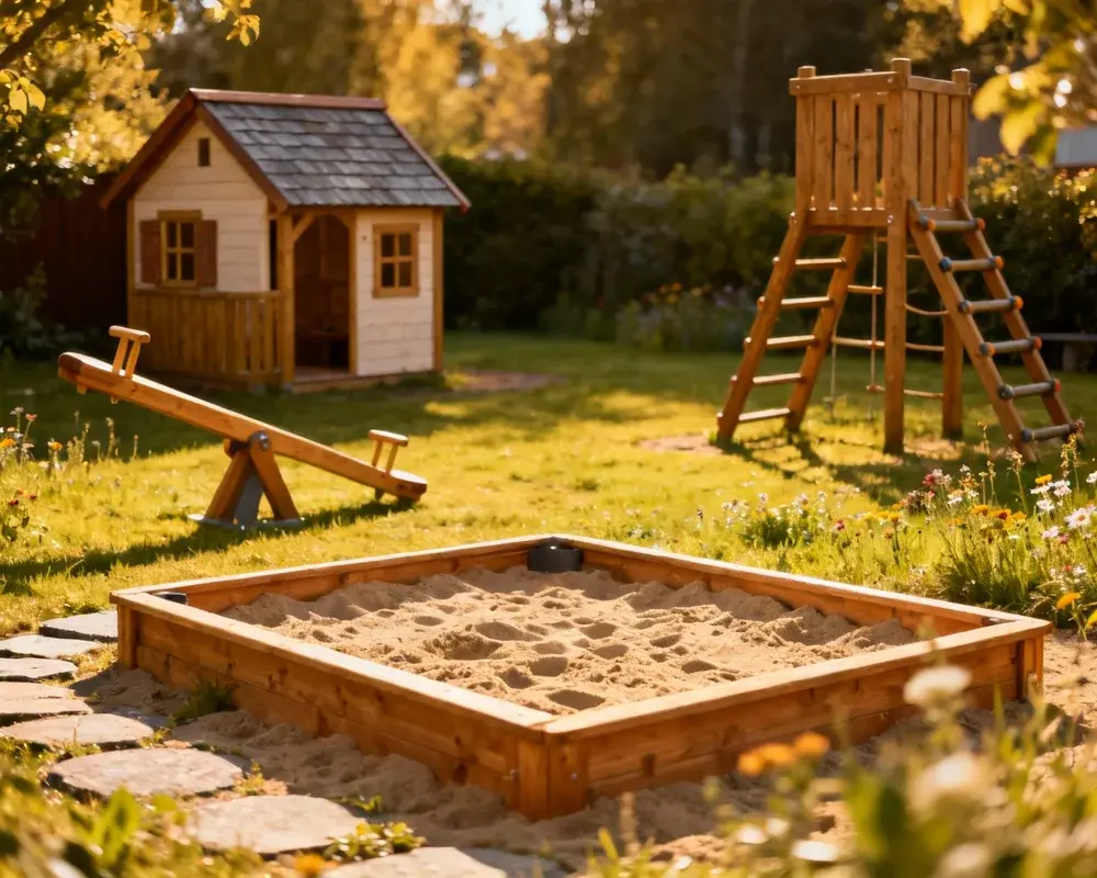 Sandlåda bygge guide