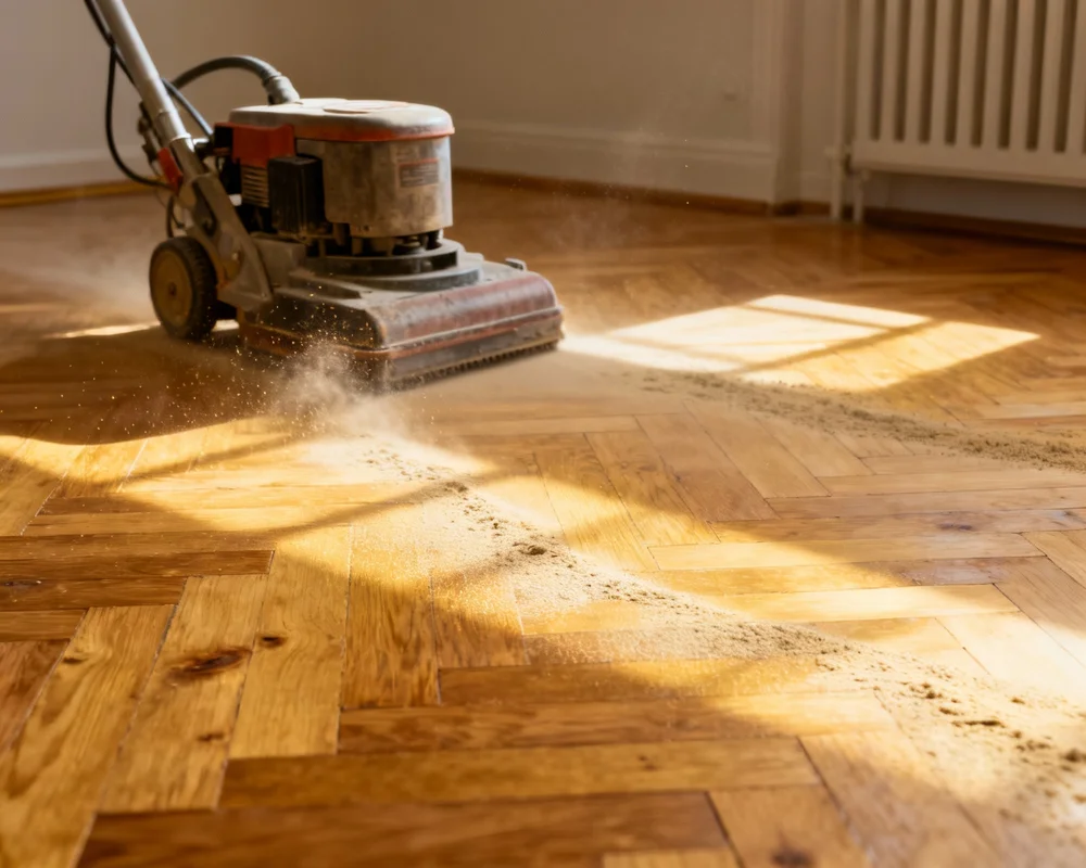 Slipa parkett guide och tips