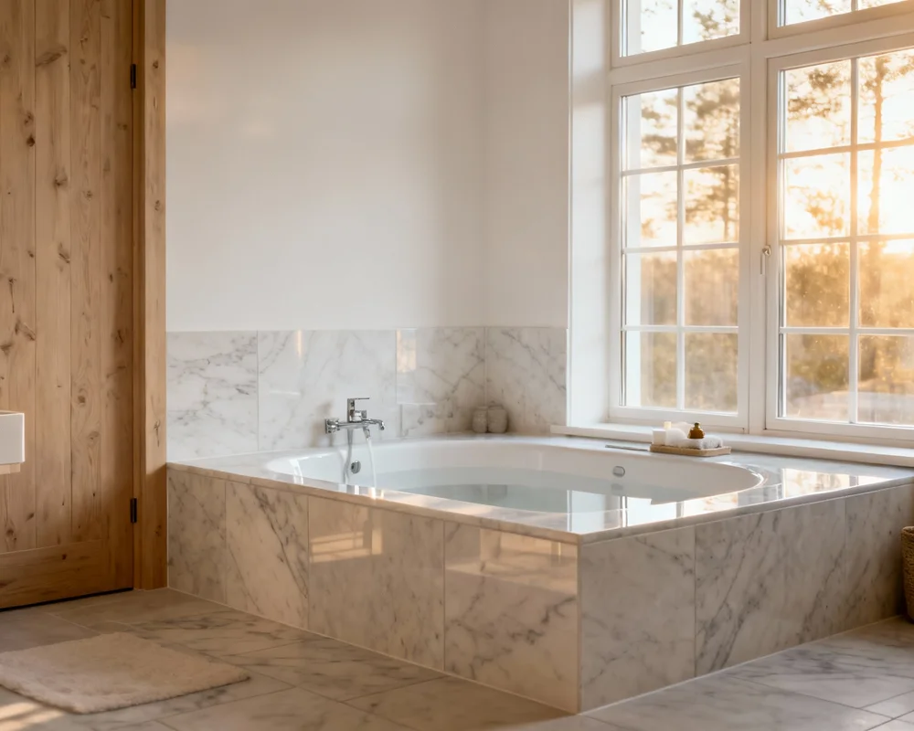 Spabad installation och placering