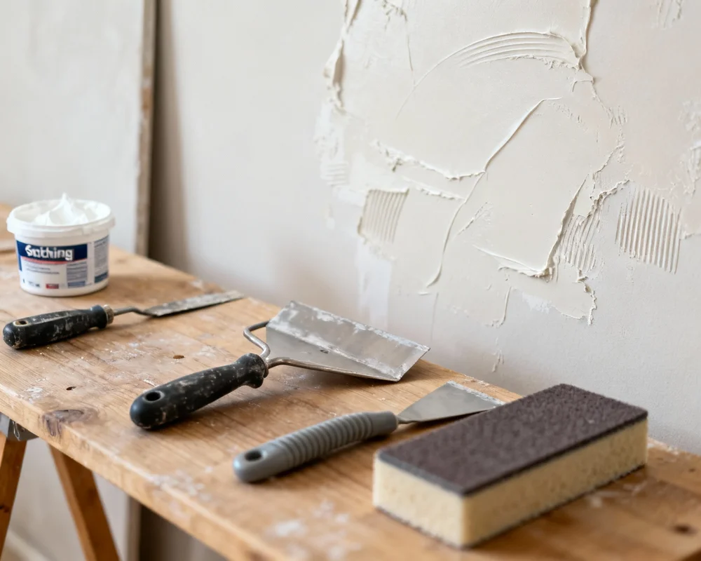 Spackling tips - teknik för slät vägg