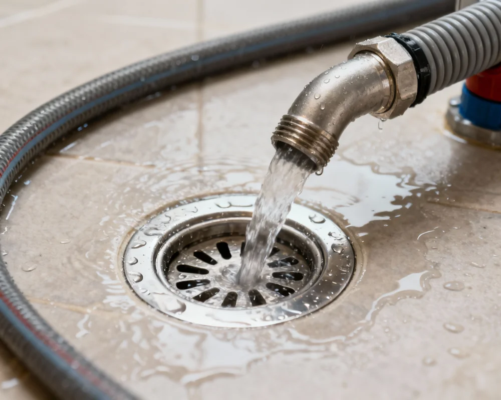 Professionell högtrycksspolning av avlopp