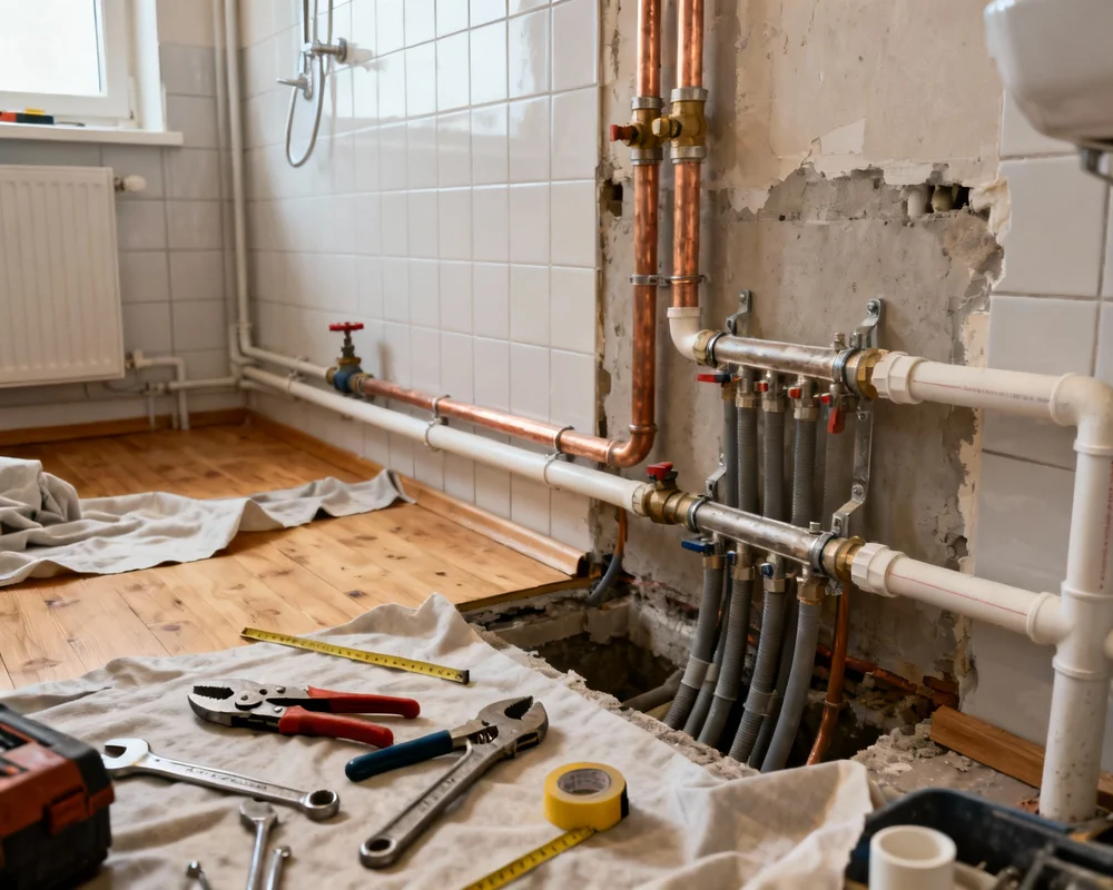 Stambyte kostnad - rörbyte i fastighet