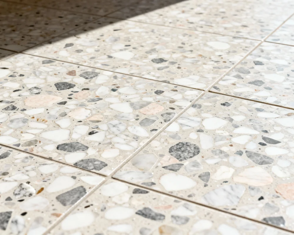 Terrazzoplattor design guide