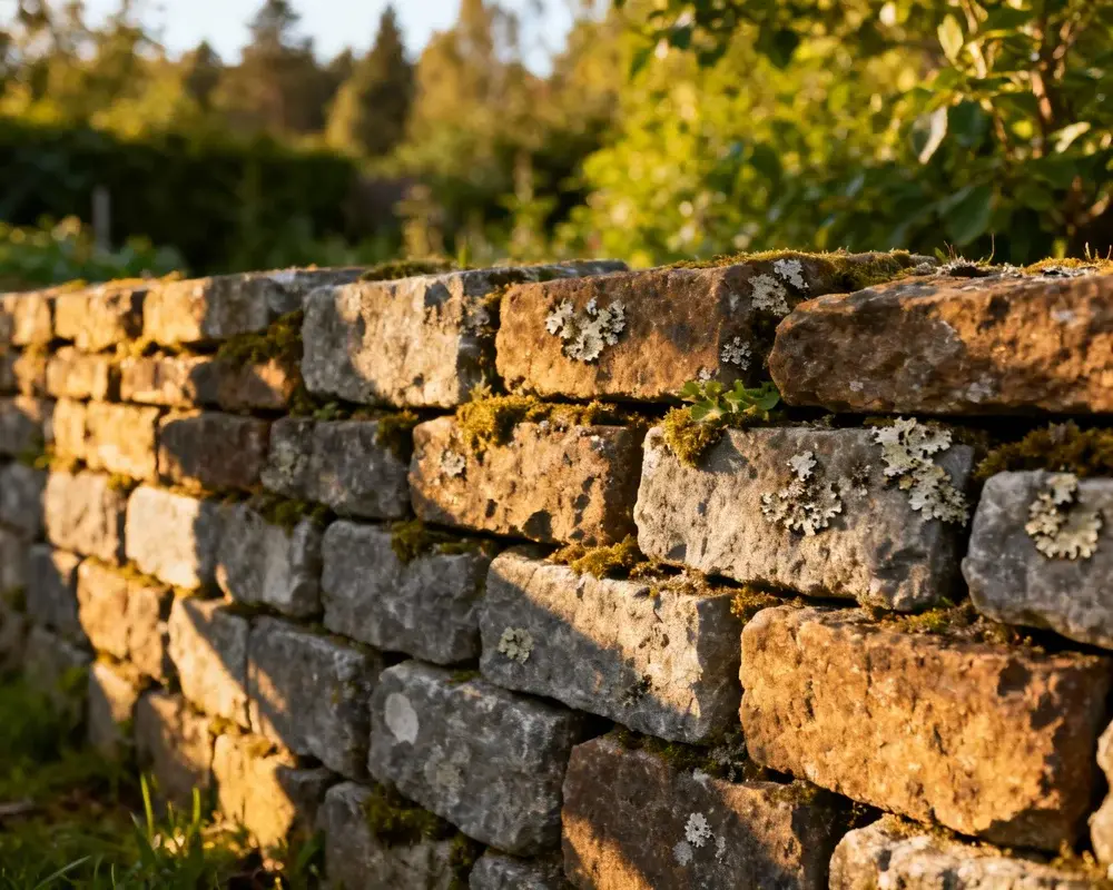 Trädgårdsmur bygge guide