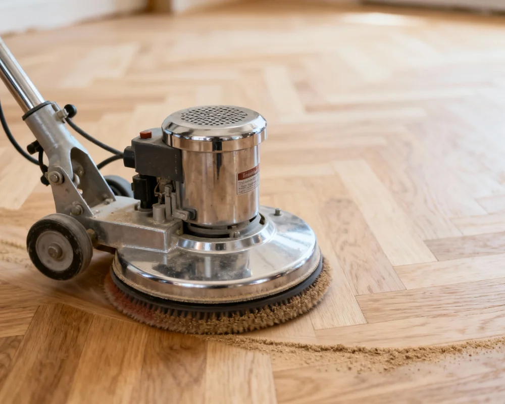 Professionell golvslipning av trägolv