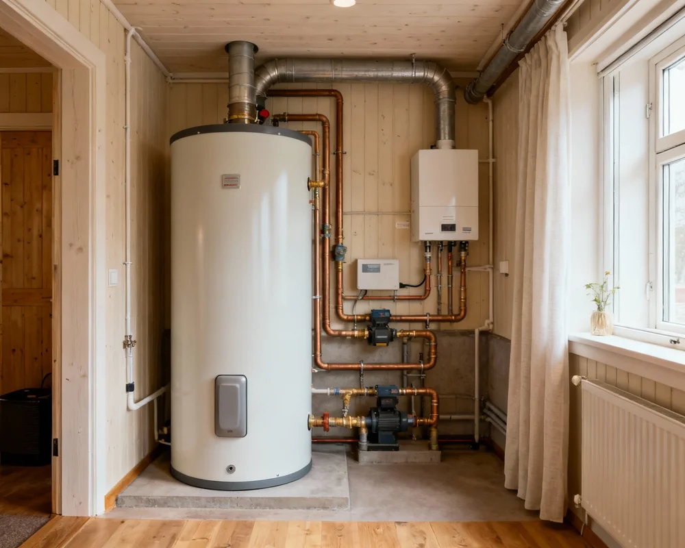 Varmvattenberedare installation guide