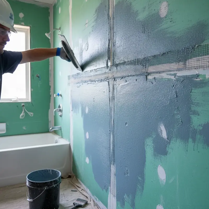 Jämförelse av olika material för badrumsväggar