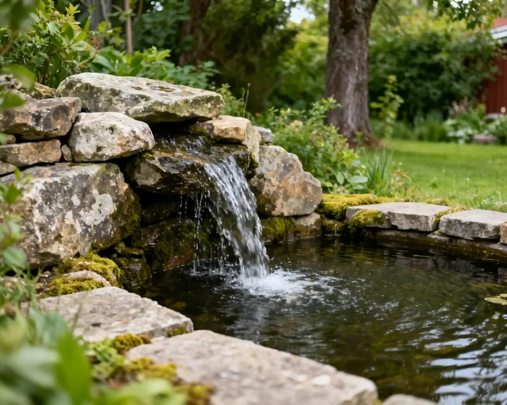 Vattenfall trädgård guide