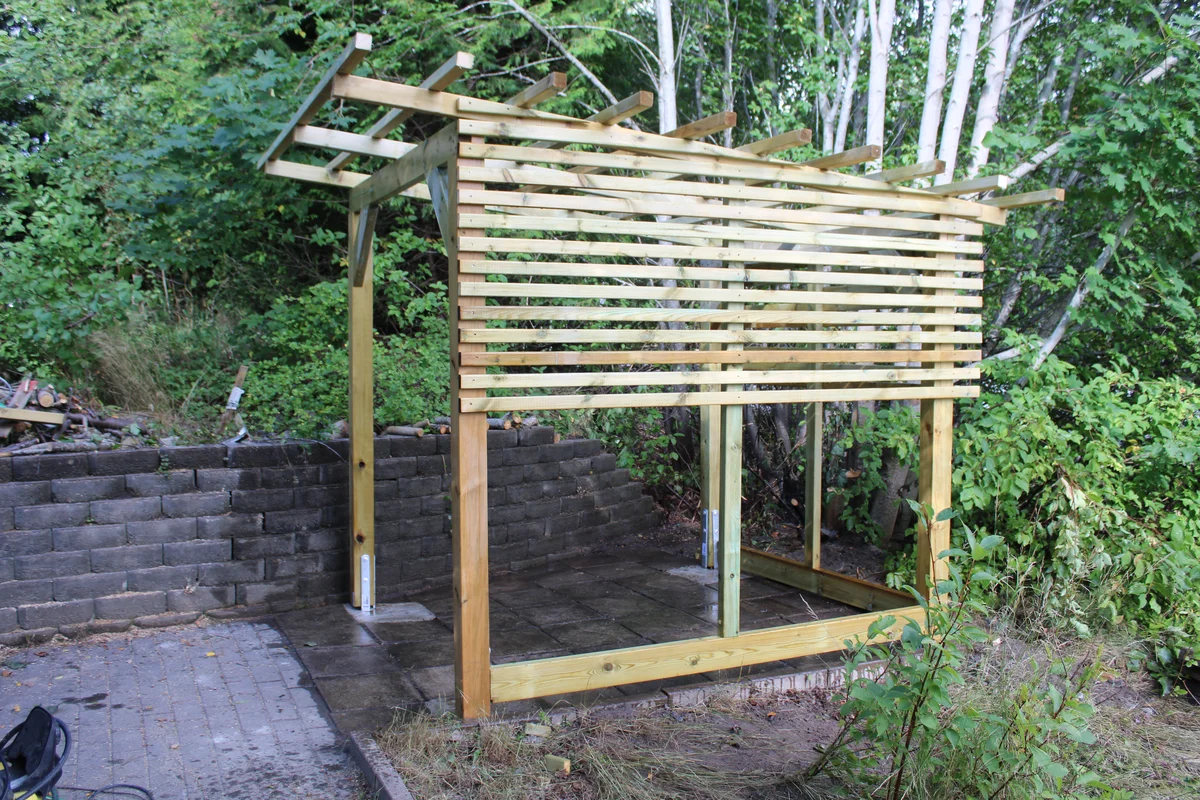 Dag 2 - Montering av huvudstruktur och ramverk