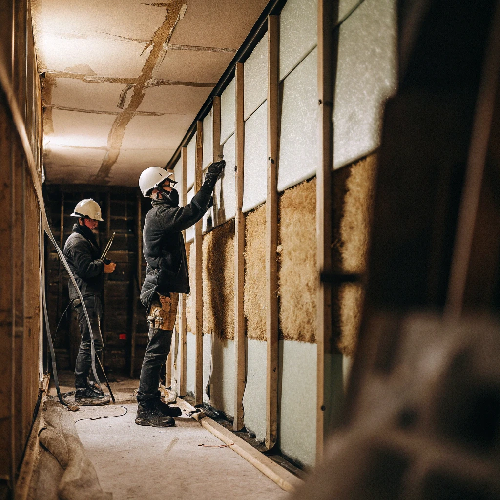 Installation av golvsisolering i källare - professionell isolering för bättre energieffektivitet