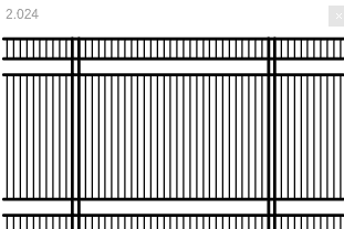 Högt staket som kräver bygglov - över 1,8 meter